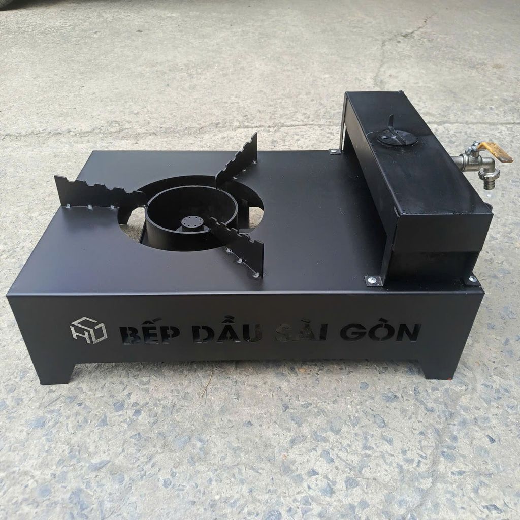 Bếp đốt dầu nhớt đã qua sử dụng, bếp dầu hoá khí thế hệ 2 chịu tải 100kg