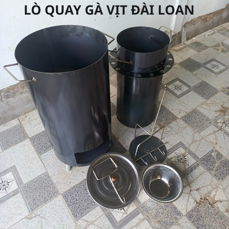 LÒ QUAY GÀ VỊT ĐÀI LOAN - THIẾT KẾ 2 LỚP - DA GIÒN THỊT MỀM