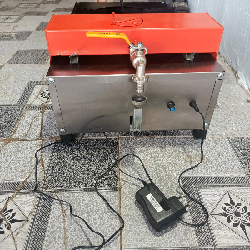 Bếp đốt dầu thải thân inox chuyên nấu nồi lớn chịu tải cao 80 kg lửa siêu mạnh | Thân bếp inox sạch sẽ an toàn  Tiết Kiệm Dầu – Lửa Mạnh – Nấu Nồi 80L