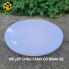 Đế Lót Đa Chậu Cây Composite Có Bánh Xe – Chịu Tải Nặng 150kg, Bền Đẹp & Tiện Lợi