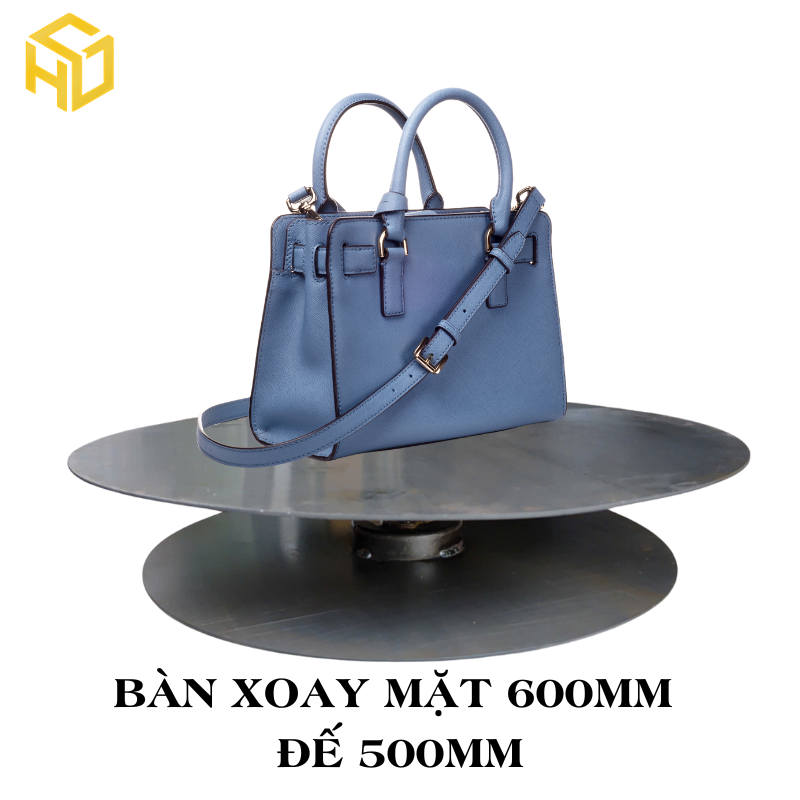 Bàn Xoay cây cảnh chậu bonsai mặt bàn size 60cm chịu tải nặng 90kg