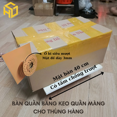 Bàn Xoay Dán Băng Keo – Quấn Màng Thùng Giấy, Thùng Xốp Đóng Gói Hàng Hóa