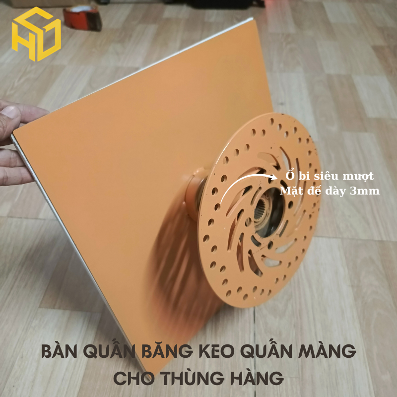 Bàn Xoay Dán Băng Keo – Quấn Màng Thùng Giấy, Thùng Xốp Đóng Gói Hàng Hóa