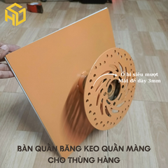 Bàn Xoay Dán Băng Keo – Quấn Màng Thùng Giấy, Thùng Xốp Đóng Gói Hàng Hóa