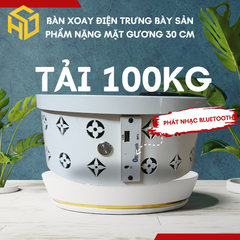 Bàn Xoay Phát Nhạc – Đế Xoay Chụp Hình, Trưng Bày Sản Phẩm Size 30cm