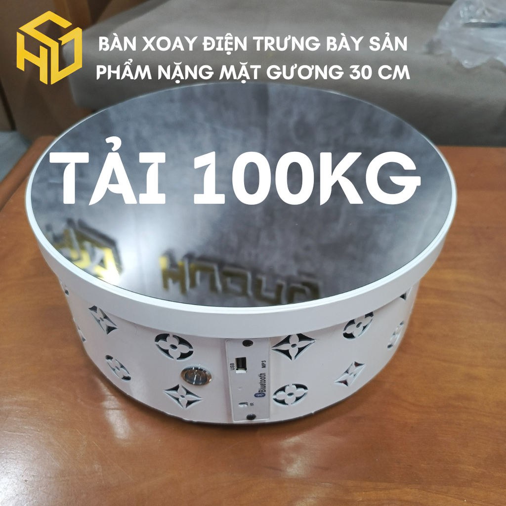 Bàn Xoay Phát Nhạc – Đế Xoay Chụp Hình, Trưng Bày Sản Phẩm Size 30cm