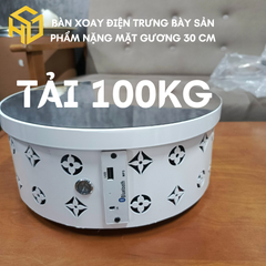 Bàn Xoay Phát Nhạc – Đế Xoay Chụp Hình, Trưng Bày Sản Phẩm Size 30cm
