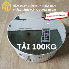 Bàn Xoay Phát Nhạc – Đế Xoay Chụp Hình, Trưng Bày Sản Phẩm Size 30cm