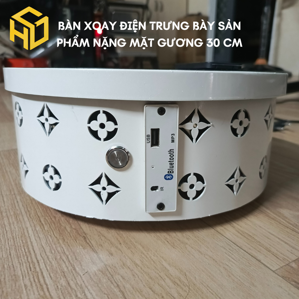 Bàn Xoay Phát Nhạc – Đế Xoay Chụp Hình, Trưng Bày Sản Phẩm Size 30cm