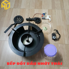 Bếp đốt nhớt dầu thải, bếp dầu hoá khí đường kính 40 cm - loại dày đẹp nặng 6kg chịu tải 100kg