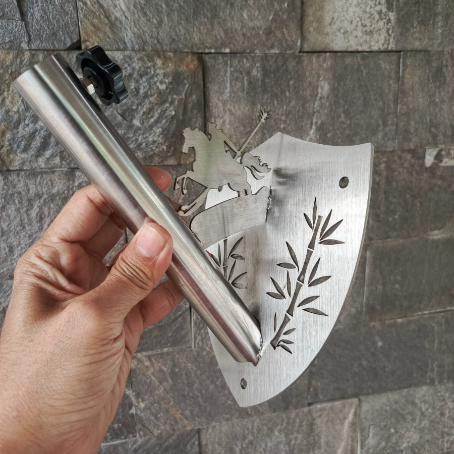 GIÁ CẮM CỜ INOX MẪU 2026 – THIẾT KẾ CÂY TRE & THÁNH GIÓNG – BỀN ĐẸP, TRANG NGHIÊM