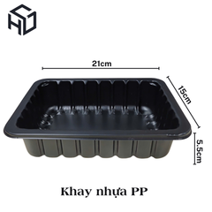 Khay Nhựa Đựng Thực Phẩm PP - VT43