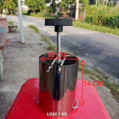 Khuôn làm giò chả inox 201 siêu dày - Hàng xưởng sản xuất chuyên nghiệp