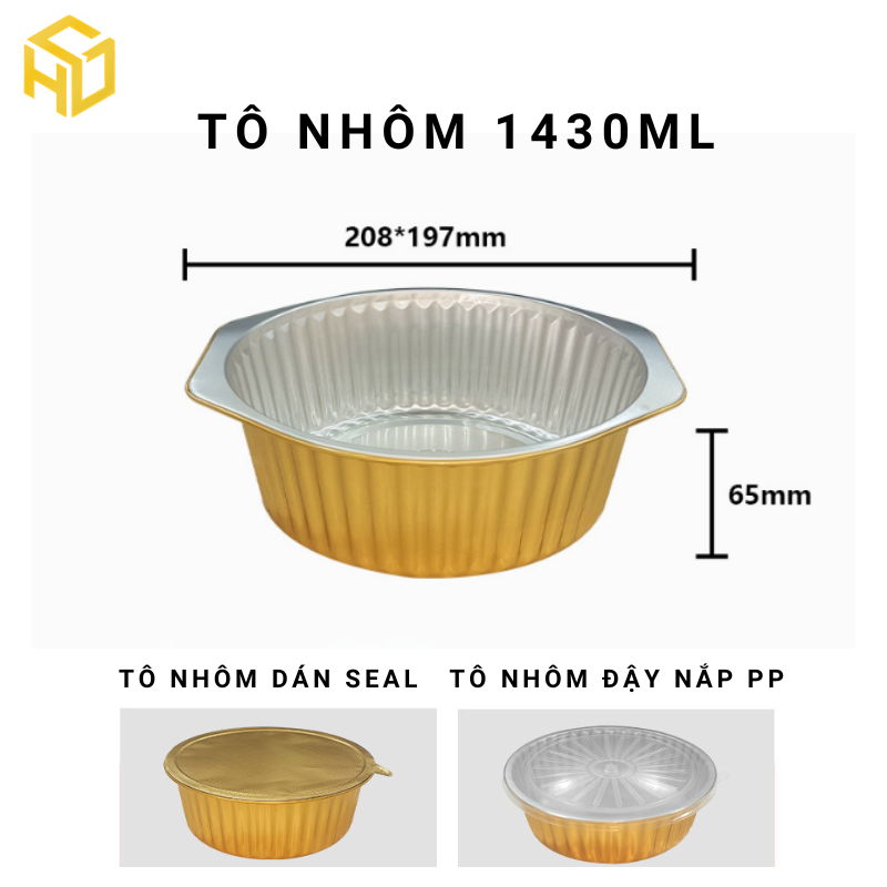 Máy dán khay nhôm đựng thực phẩm