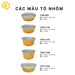 Máy dán khay nhôm đựng thực phẩm