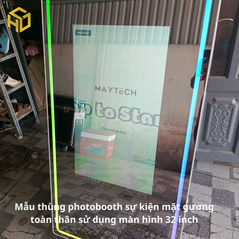 Photobooth sự kiện màn hình gương HG-06