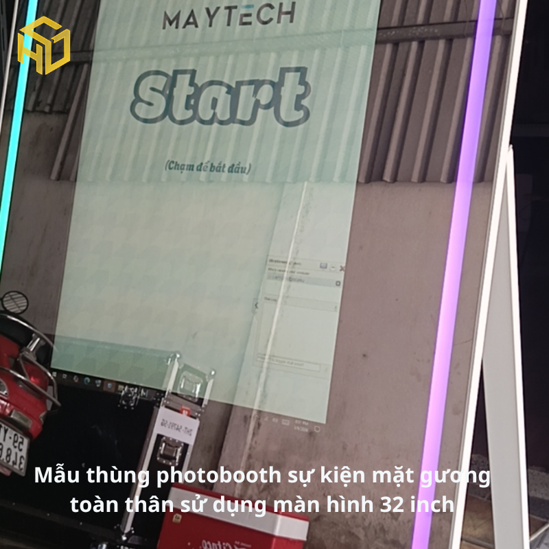 Photobooth sự kiện màn hình gương HG-06
