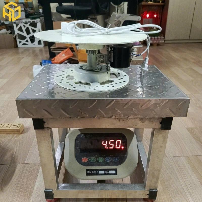 Bàn xoay điện, bàn xoay trưng bày sản phẩm livetream