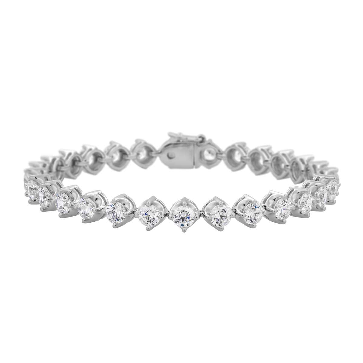 Ổ Lắc đính đá CZ vàng 14K Angelina 3C