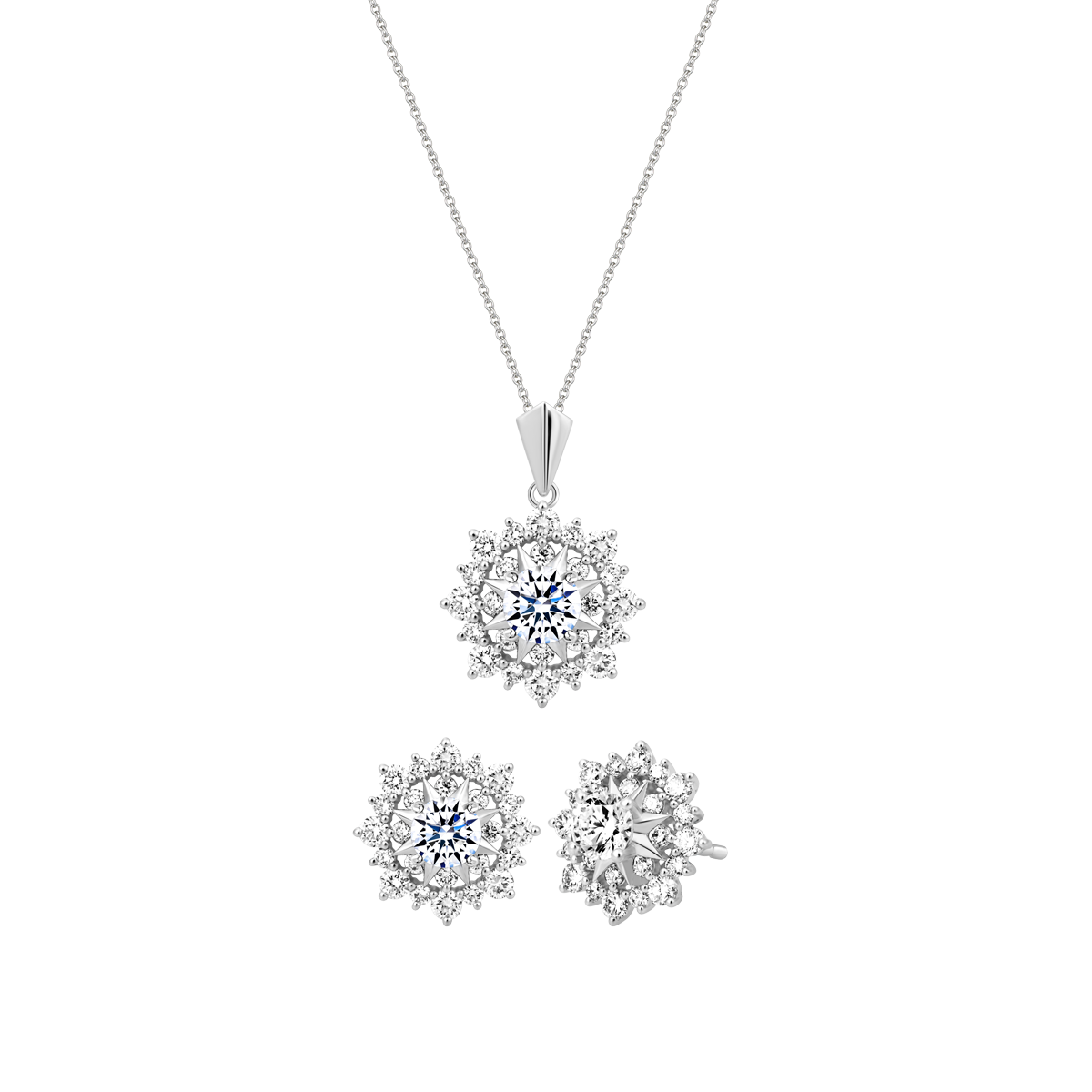 Bộ Trang Sức Belani GIA 3C