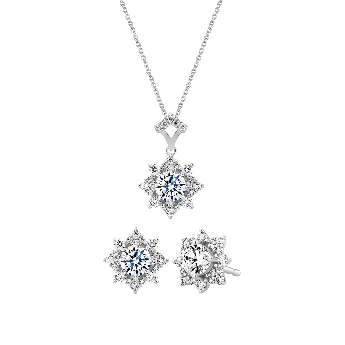 Bộ Trang Sức Brilliance GIA 2C