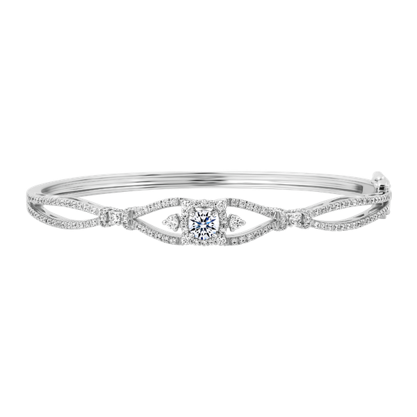 Vòng đeo tay đính đá CZ vàng 14K Cytheria S 3C