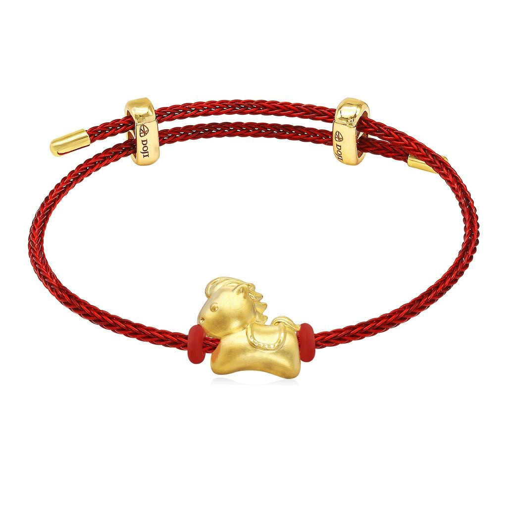 Lắc Vàng 24K Golden Ponie CB500640 5D