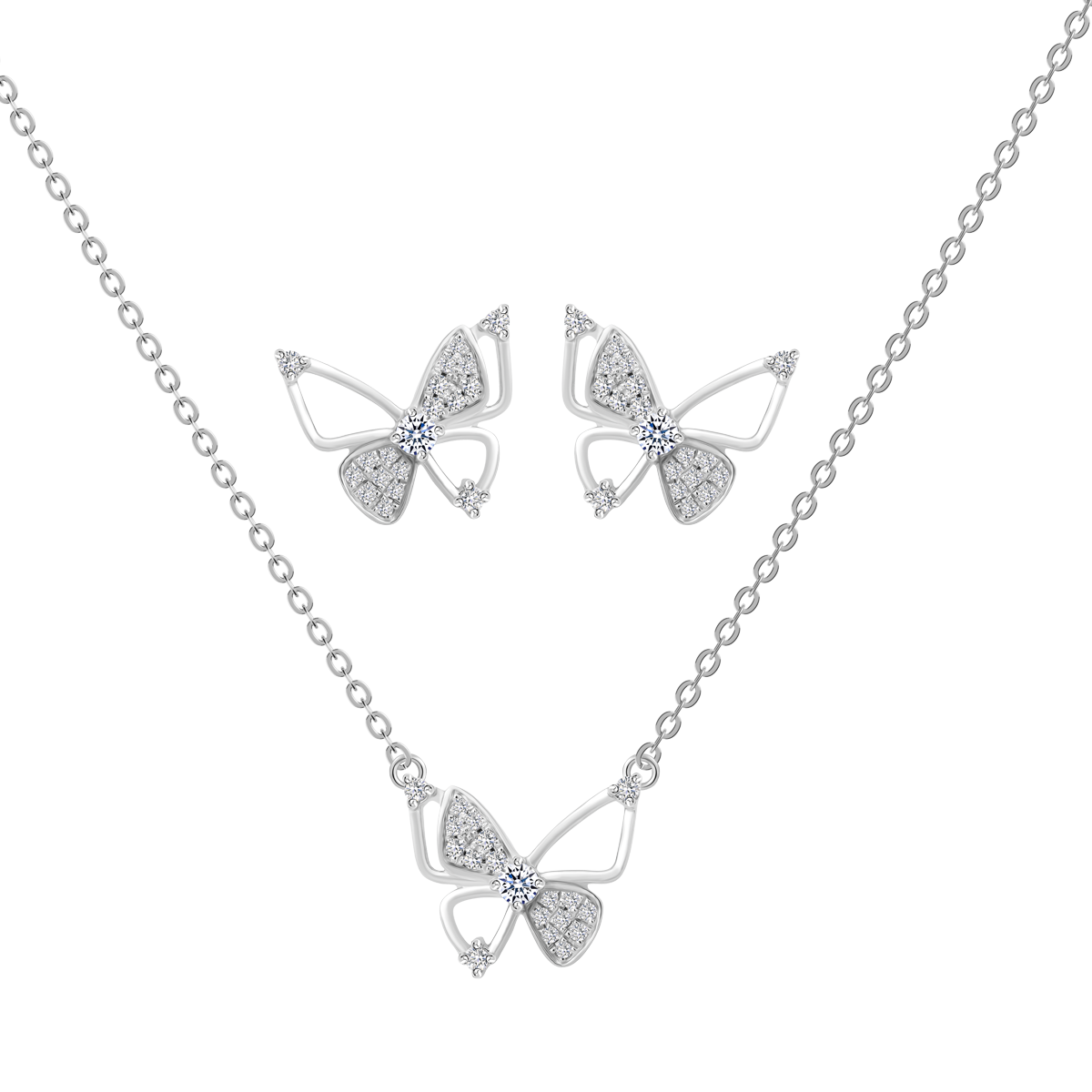 Bộ Trang Sức Lighting Butterfly TD
