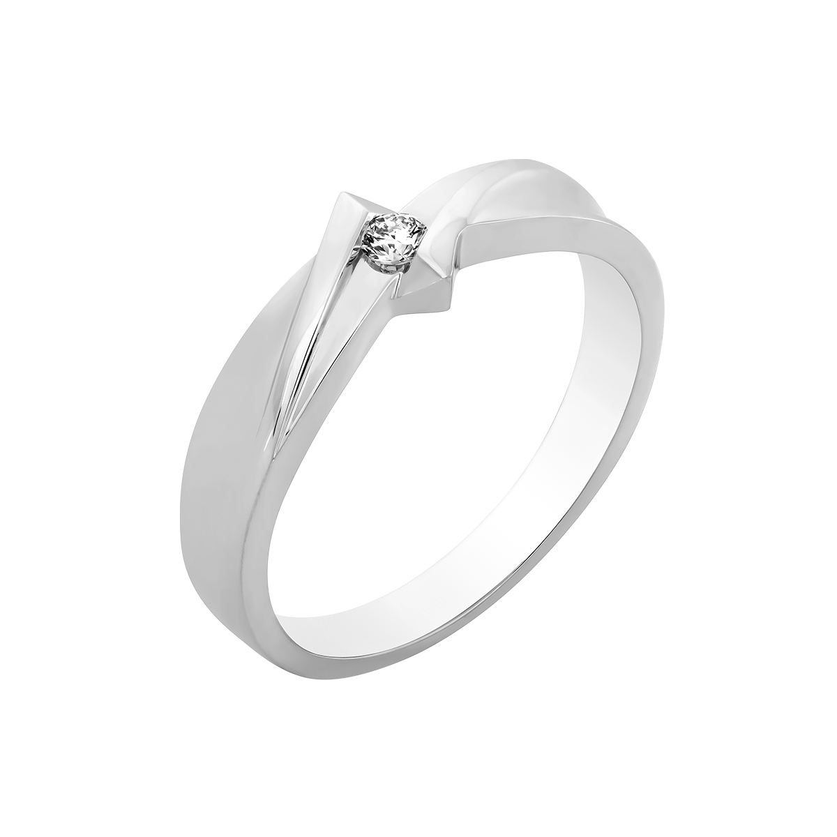 Nhẫn cưới nam kim cương vàng 14K Luminous N5p M