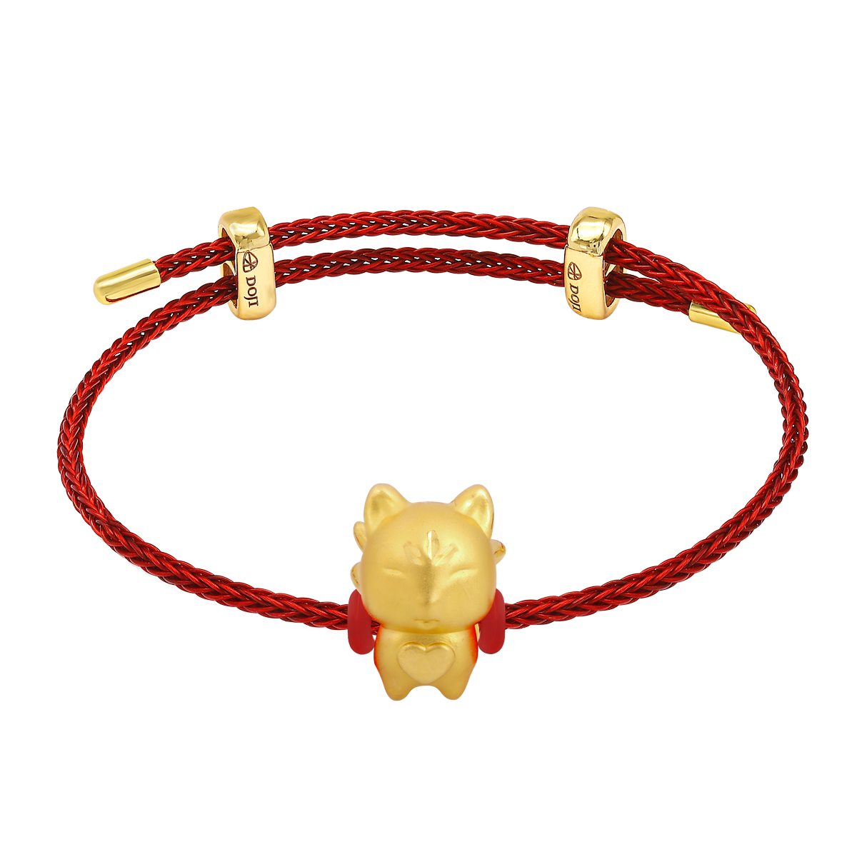 Lắc Vàng 24K Mystic Fox CB500304 5D