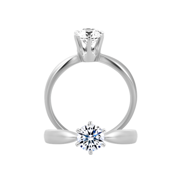 Nhẫn nữ đính đá CZ vàng 14K Monako 5C GVRG0233106