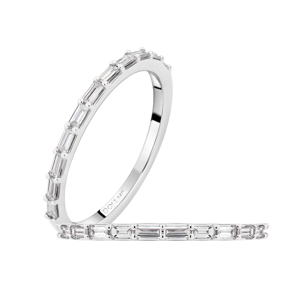 Nhẫn nữ kim cương viên vàng 14K Jena A503 TD