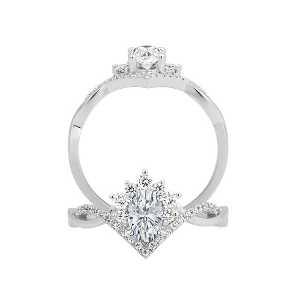 Nhẫn nữ đính đá CZ vàng 14K Splending OV