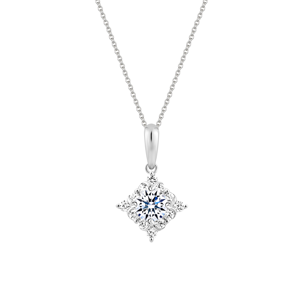 Mặt kim cương viên vàng 14K Gleeful GIA 2C GVPD0085269