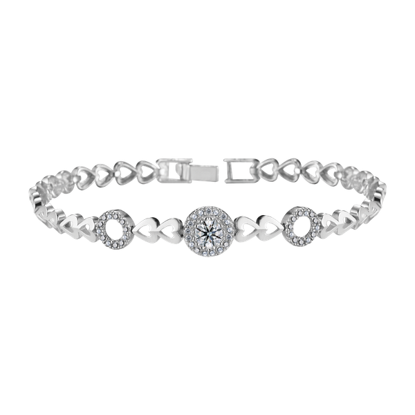 Lắc đính đá CZ vàng 10K Horaz N 5C GVBC0012624