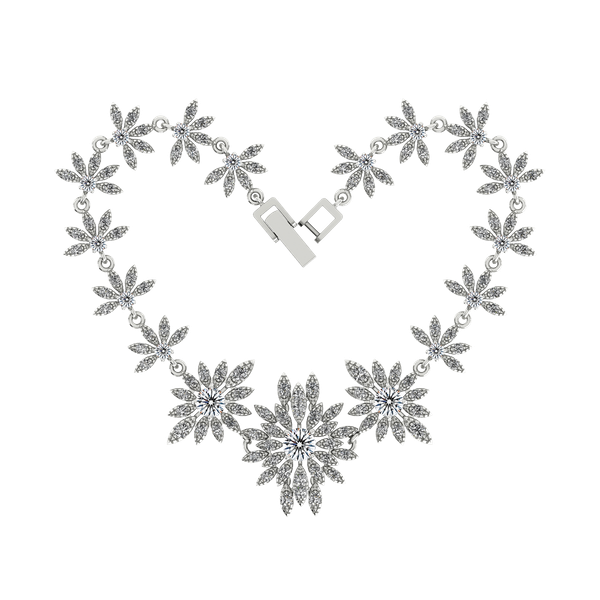 Lắc đính đá CZ vàng 14K Flashing 3C GVBC0013446