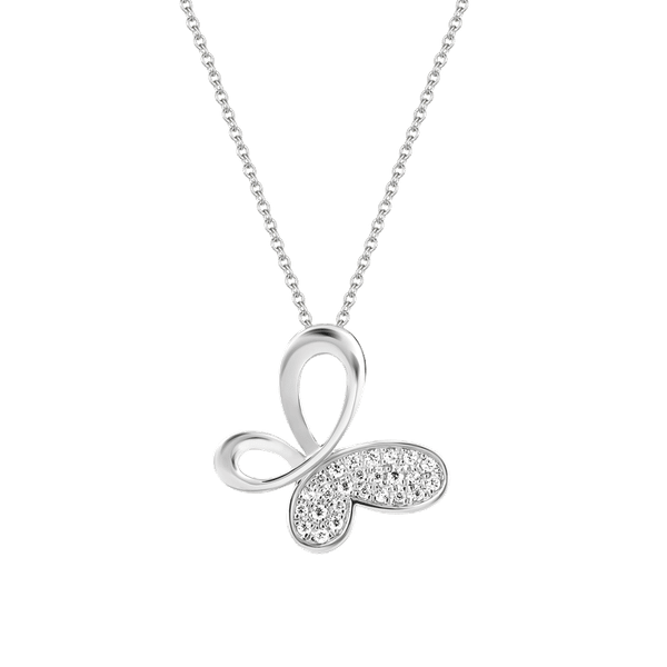 Mặt kim cương viên vàng 14K Clover TD