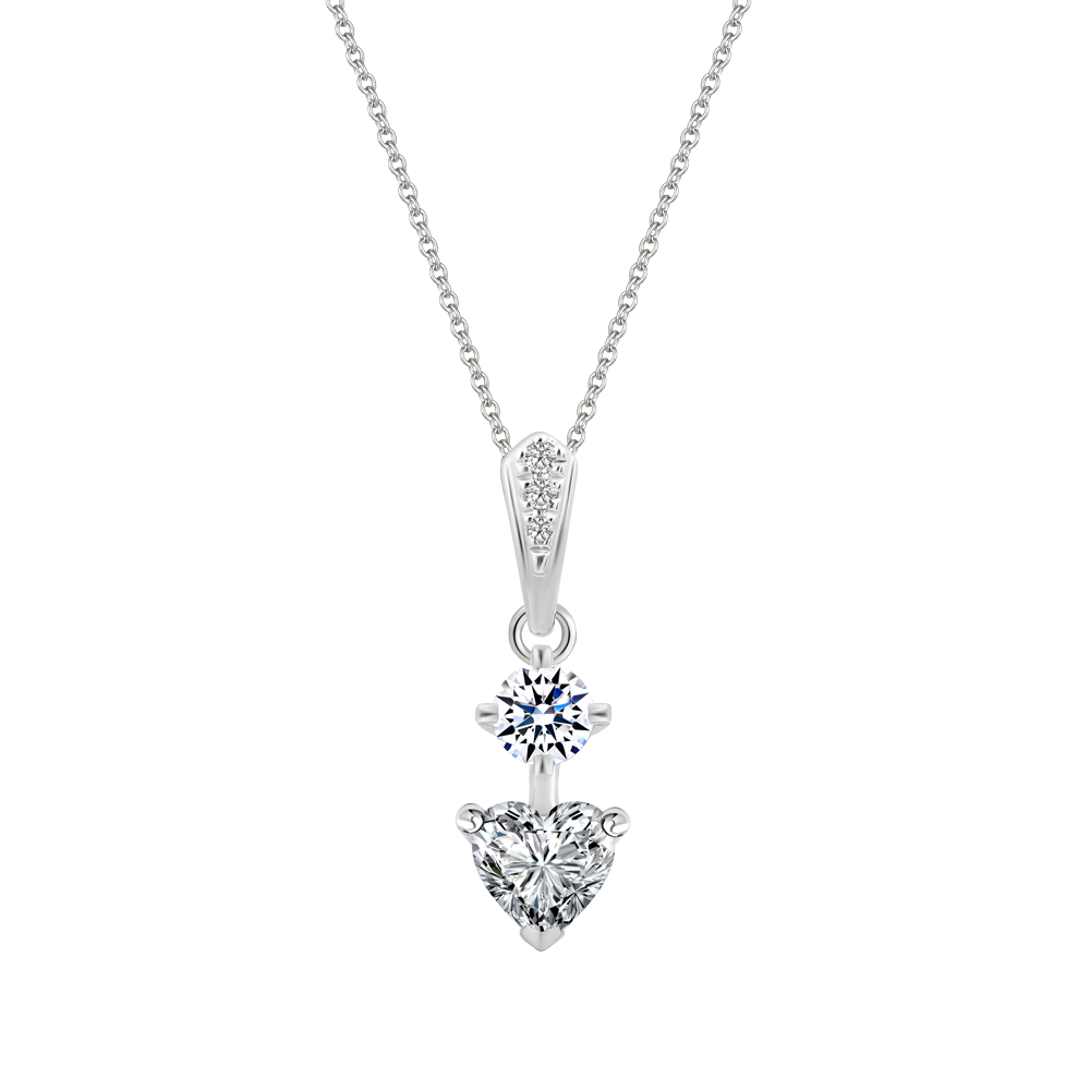 Mặt đính đá CZ vàng 18K Willtion HR 5C