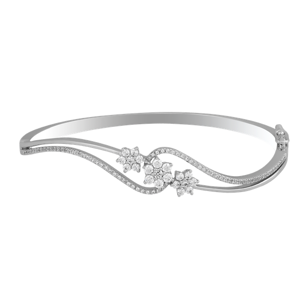 Vòng đeo tay đính đá CZ vàng 10K Chrysa S GVBG0001516