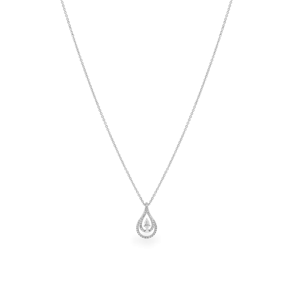 Dây liền mặt kim cương viên vàng 14K Jena A087 TD