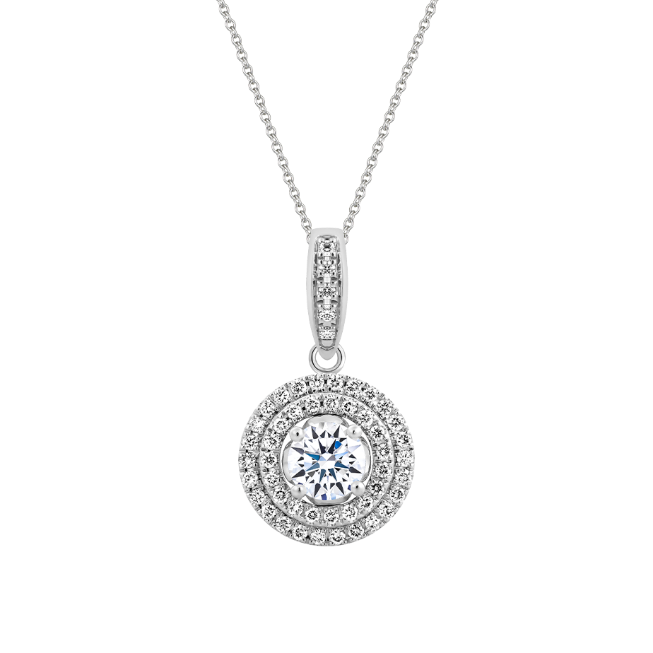 Mặt kim cương viên vàng 14K Stable N GIA 3C