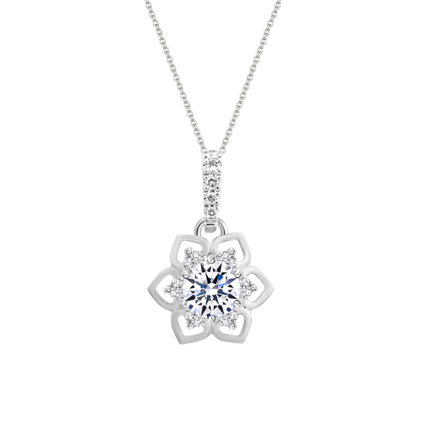 Ổ mặt kim cương tấm vàng 14K Cleary 3C