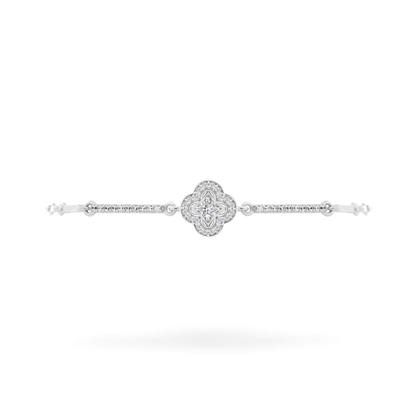 Lắc đính đá CZ vàng 18K Delightsy