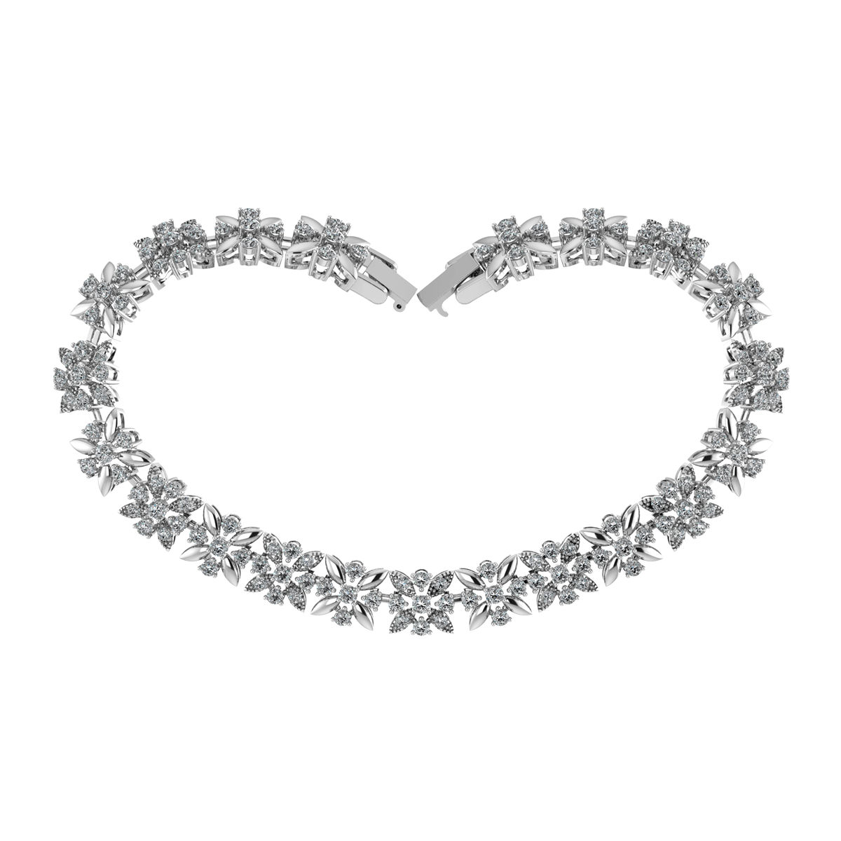 Lắc đính đá CZ vàng 14K Propitious