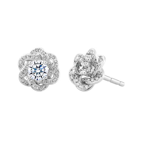 Hoa tai kim cương tấm vàng 14K Chummy N 2C GVER0078840