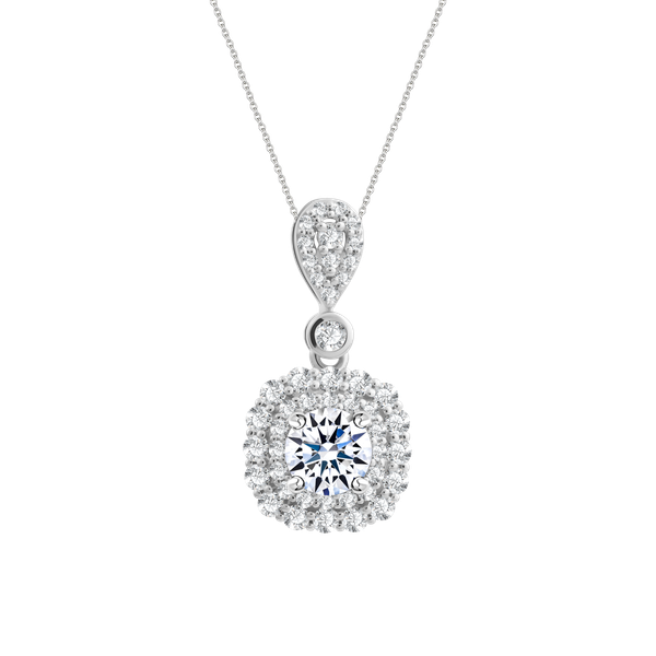 Mặt đính đá CZ vàng 14K Regaly 5C