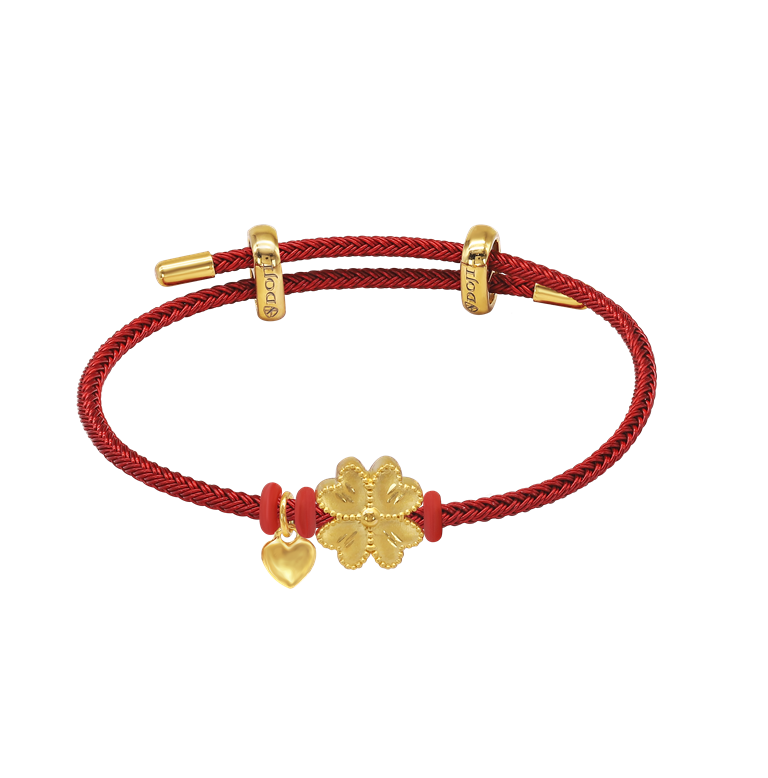 Lắc Vàng 24K Love Flower CB7006070 5D
