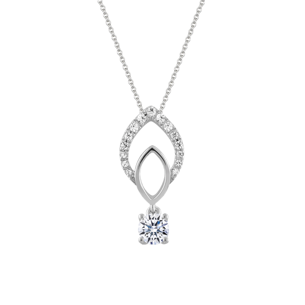 Mặt đính đá CZ vàng 10K Tristessa 3C GVPD0065747