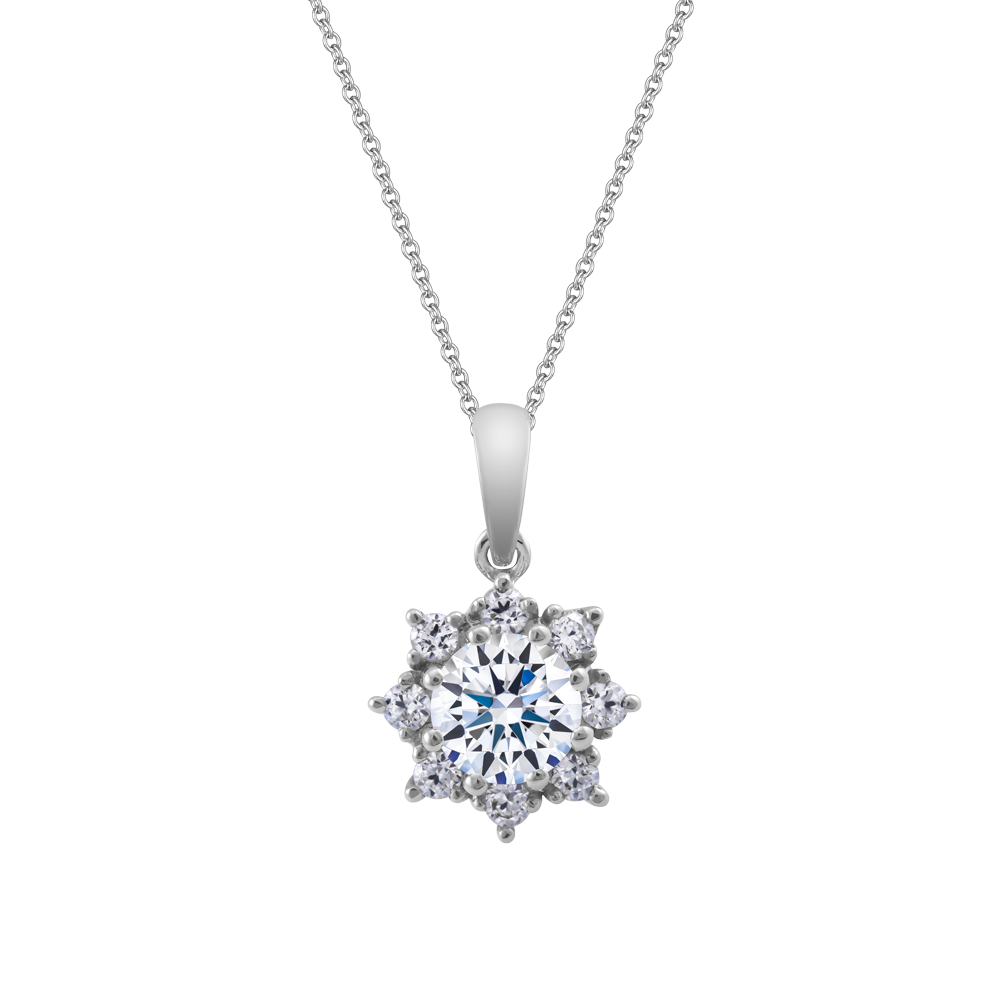 Ổ mặt kim cương tấm vàng 14K Elissa N 5C
