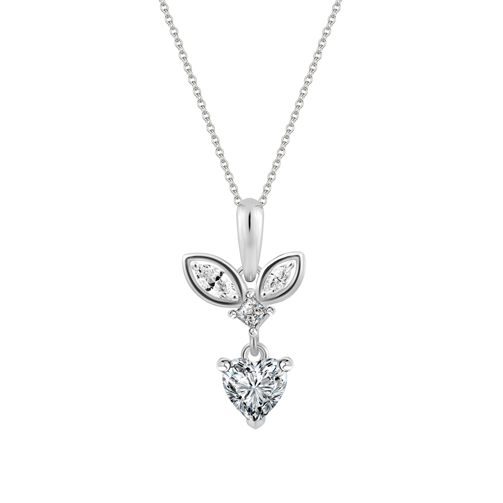 Mặt đính đá CZ vàng 10K Foremost HR 5C